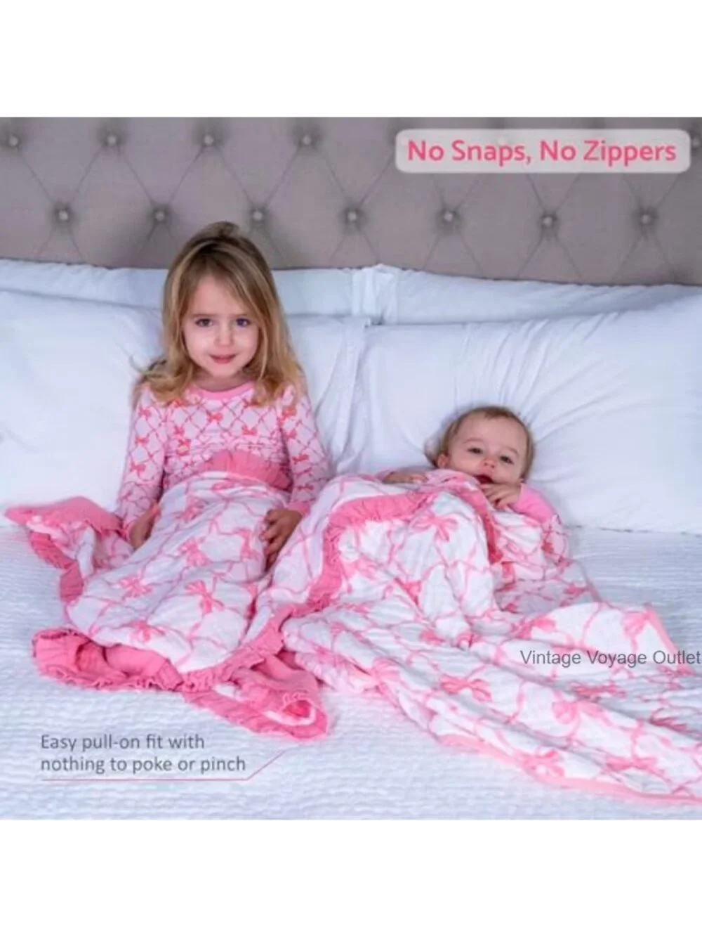 Toddler Pajama Set - Long Sleeve Two-Piece - Viscose Spandex